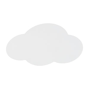 Aplică Cloud din metal, alb