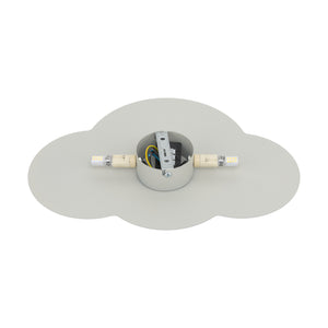 Aplică Cloud din metal, bej