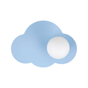 Aplică Cloud New din sticlă, albastru