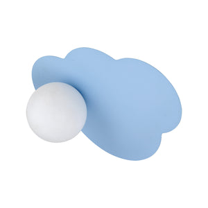 Aplică Cloud New din sticlă, albastru