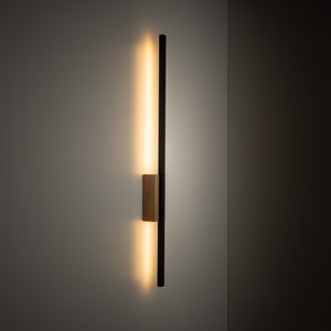 Aplică Flash, lemn pin, M, 55 × 60 × 790 mm