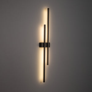 Aplică Flash, maro, 55 × 130 × 900 mm