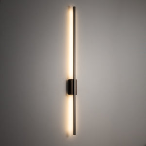 Aplică Flash, maro lemn, L, 55 × 60 × 1080 mm