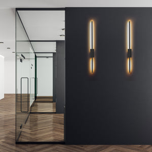 Aplică Flash, negru, M, 55 × 60 × 790 mm