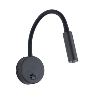 Aplică Lagos din metal, negru, 3 W, neutră 4000k