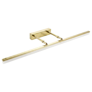 Aplica Vernis în auriu, 80 cm lățime, pe fundal alb