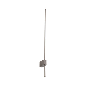 Aplică Lixa din aluminiu, maro, 12 W