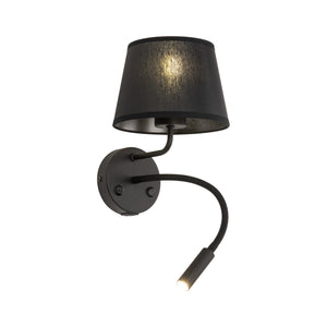 Aplică Maja E27+ USB, negru
