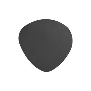 Aplică Stone din metal, negru, 2 becuri
