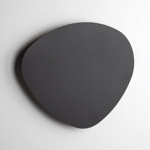 Aplică Stone din metal, negru, 3 becuri