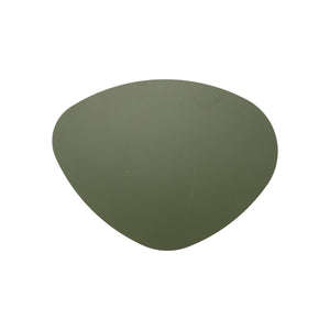 Aplică Stone din metal, verde, 2 becuri