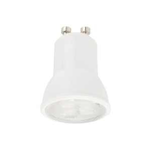 Bec (MR11) GU10 cu lumină caldă, alb