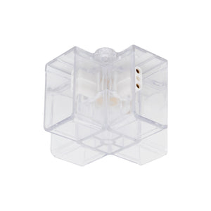 Conector în cruce pentru Honey Comb, transparent