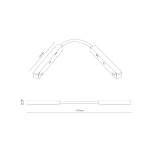 Conector Magnetic Easy flexibil, alb