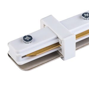 Conector Tracer drept din metal, alb