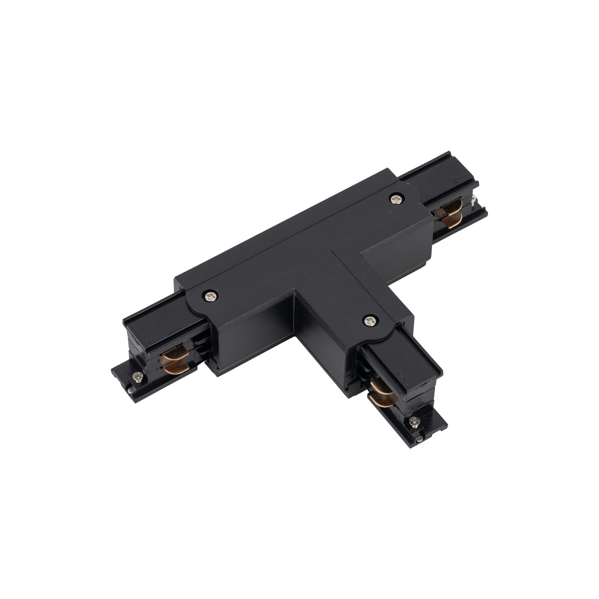 Conector Tracer în T dreapta varianta 1 cu 3 circuite, negru
