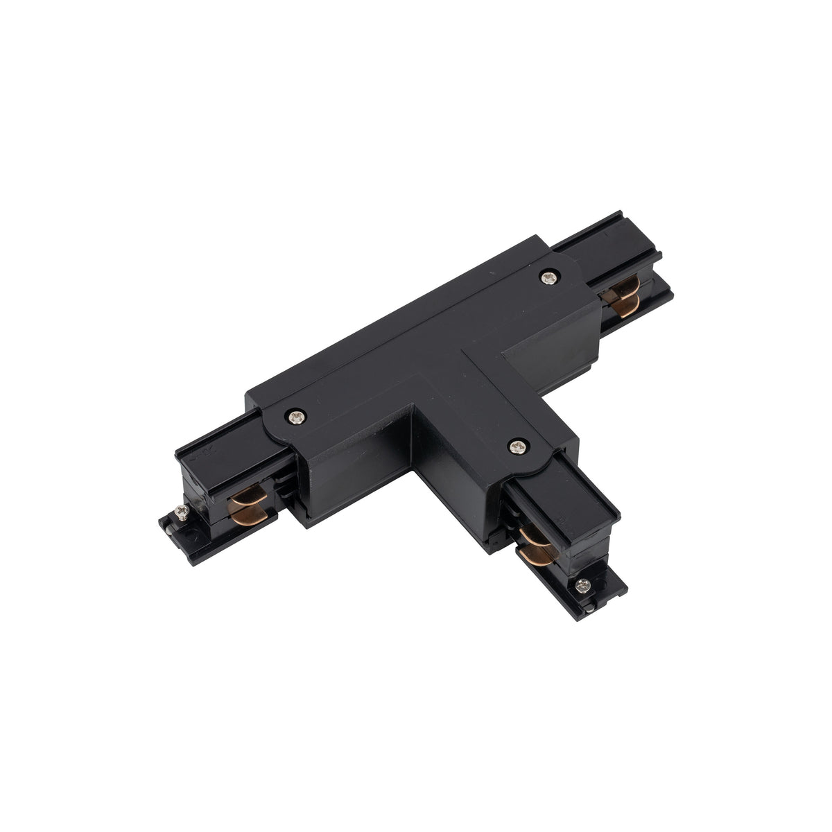 Conector Tracer în T dreapta varianta 2 cu 3 circuite, negru