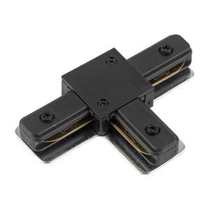 Conector Tracer în T din metal, negru