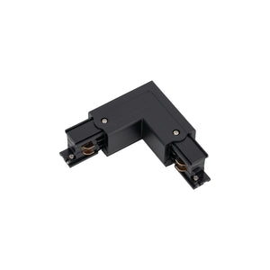 Conector Tracer unghiular dreapta cu 3 circuite, negru