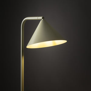 Lampă de podea Cono cu soclu E14 din metal, fistic