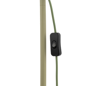 Lampă de podea Cono cu soclu E14 din metal, fistic