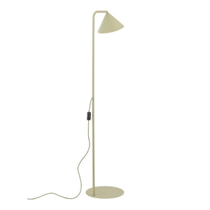 Lampă de podea Cono cu soclu E14 din metal, fistic