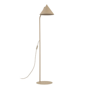 Lampă de podea Cono cu soclu E27 din metal, salvie, 10 W