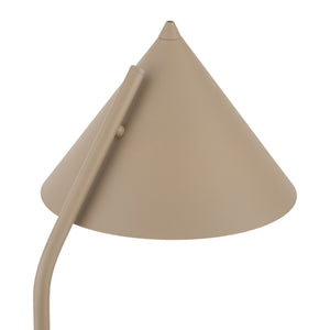 Lampă de podea Cono cu soclu E27 din metal, salvie, 10 W