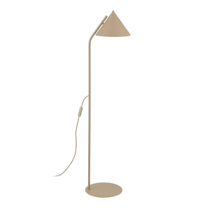 Lampă de podea Cono cu soclu E27 din metal, salvie, 10 W