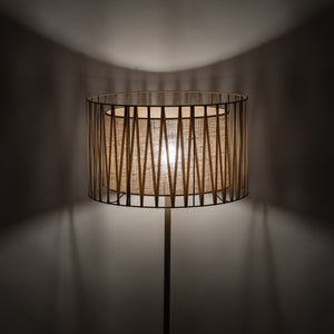 Lampă de podea Harmony, salvie iută
