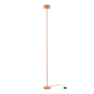 Lampă de podea Noa din metal, somon