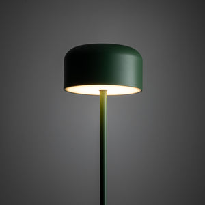 Lampă de podea Noa din metal, verde