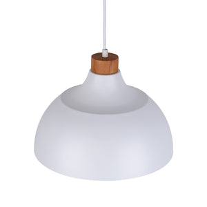 Lustră Cap din metal, alb
