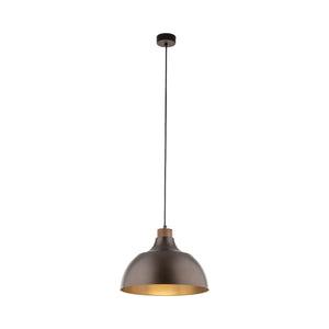 Lustră Cap din metal, maro