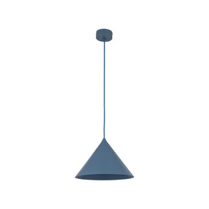 Lustră Cono din metal, bleumarin, mărimea M