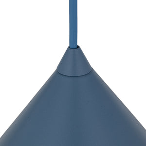 Lustră Cono din metal, bleumarin, mărimea M