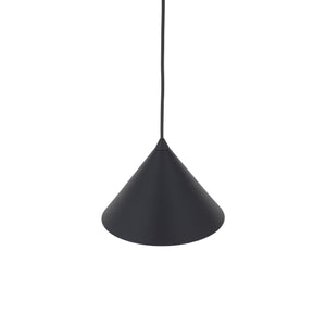 Lustră Cono din metal, negru, mărimea S