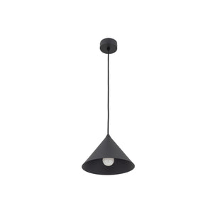 Lustră Cono din metal, negru, mărimea S