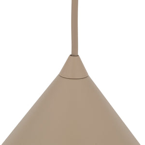 Lustră Cono din metal, salvie, mărimea S