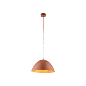 Lustră Faro 340 din metal, cărămiziu