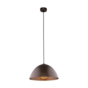 Lustră Faro 340 din metal, maro
