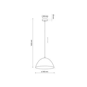 Desenul tehnic al Faro 340 nisip