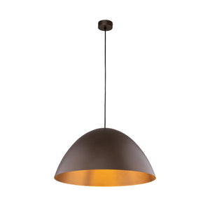 Lustră Faro 500 din metal, maro