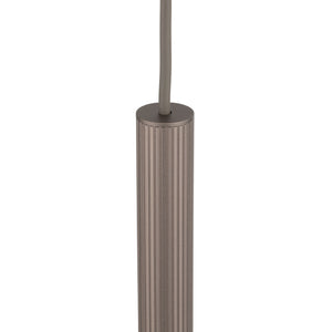Lustră Ferro 500 din aluminiu, maro