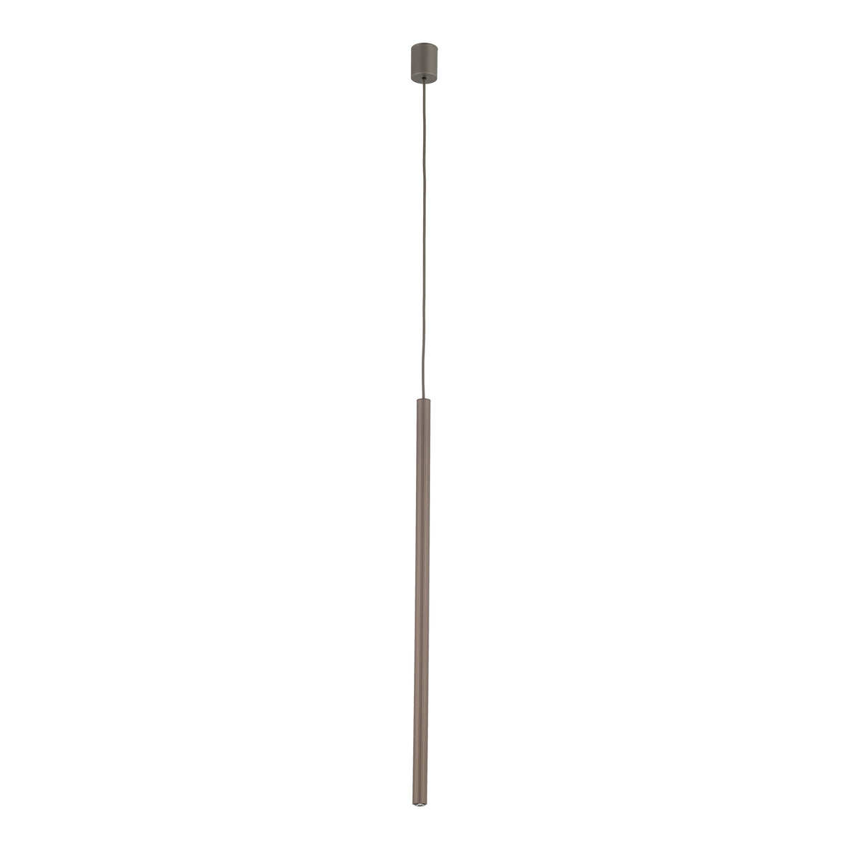 Lustră Ferro 750 din aluminiu, maro