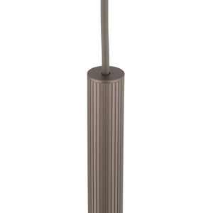 Lustră Ferro 750 din aluminiu, maro
