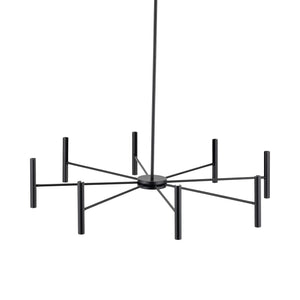 Lustră Niva, negru, 40 W