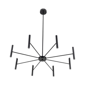 Lustră Niva, negru, 40 W