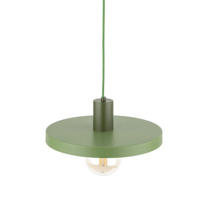 Lustră Sila Peapod 300, verde, 300 × 300 × 1450 mm