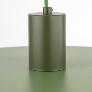 Lustră Sila Peapod 300, verde, 400 × 400 × 1450 mm